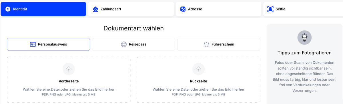 VulkanSpiele Verifizierung